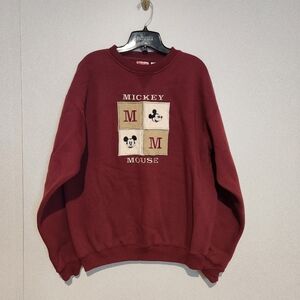 Mickey Inc Mickey Mouse Disney 80s 90s Vintage Crewneck Sweatshirt Size Medium
